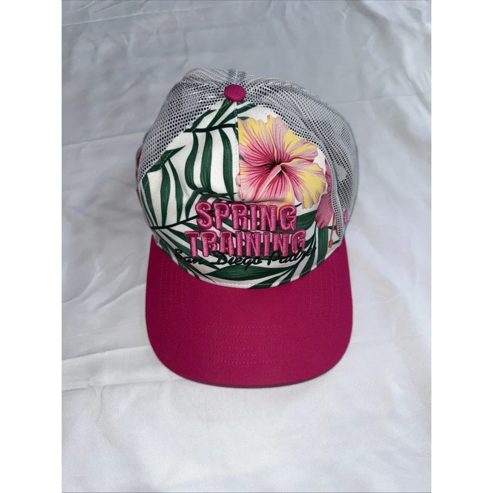 NWOT San Diego Padres Spring Training Tropical/Flowers Hat For Women 47 Brand